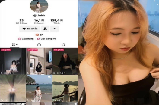 Ân ái TikTok Linh vú khủng gợi tình
