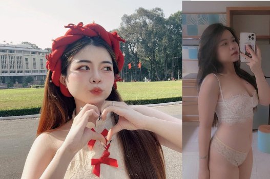 Clip nóng nàng đẹp vú tròn đầy bị lộ