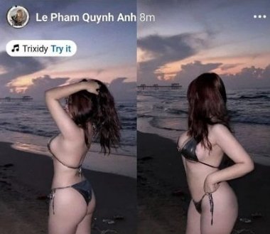 Lê Phạm Quỳnh Anh múp húp hàng xịn