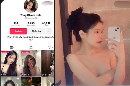Tống Khánh Linh clip nhảy trên chim trai